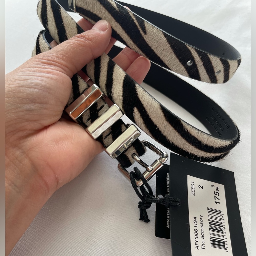 The Kooples Cow Leather Belt